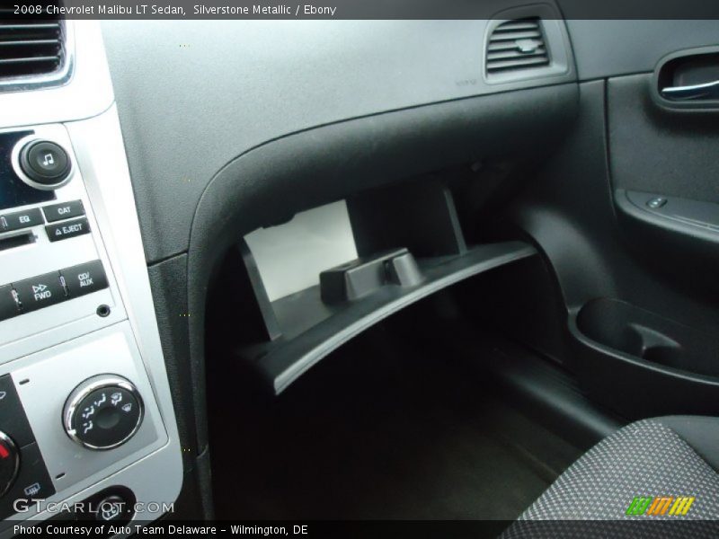 Silverstone Metallic / Ebony 2008 Chevrolet Malibu LT Sedan