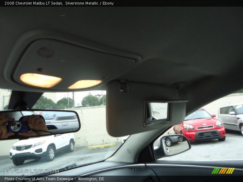 Silverstone Metallic / Ebony 2008 Chevrolet Malibu LT Sedan