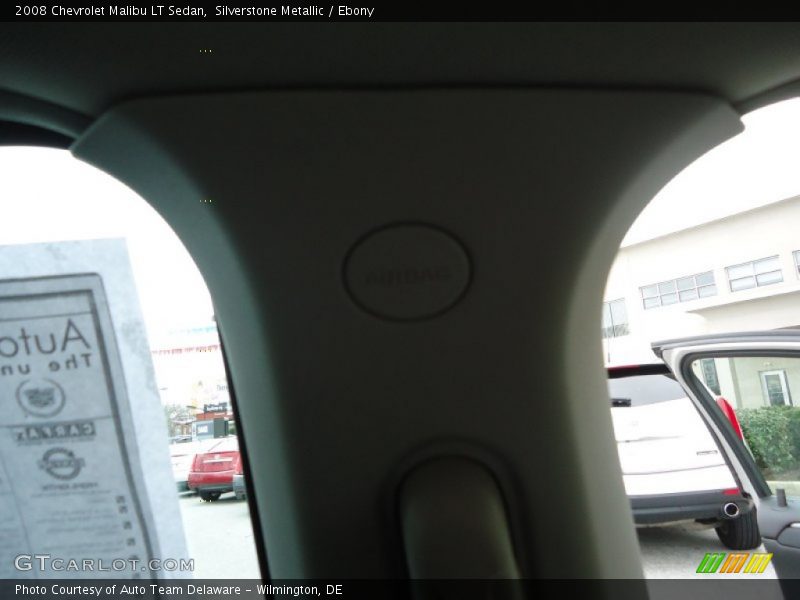 Silverstone Metallic / Ebony 2008 Chevrolet Malibu LT Sedan
