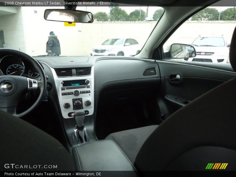 Silverstone Metallic / Ebony 2008 Chevrolet Malibu LT Sedan
