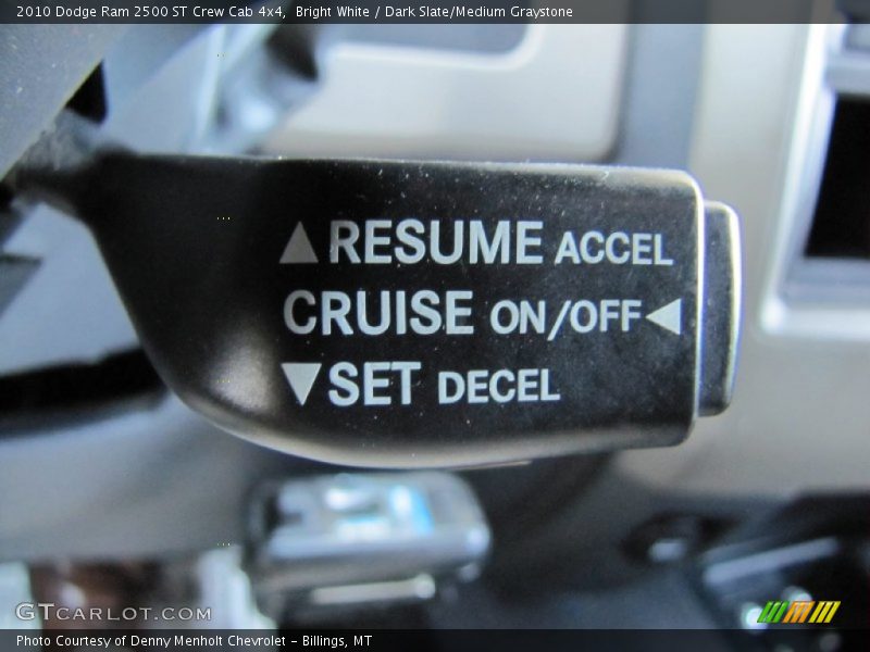 Bright White / Dark Slate/Medium Graystone 2010 Dodge Ram 2500 ST Crew Cab 4x4