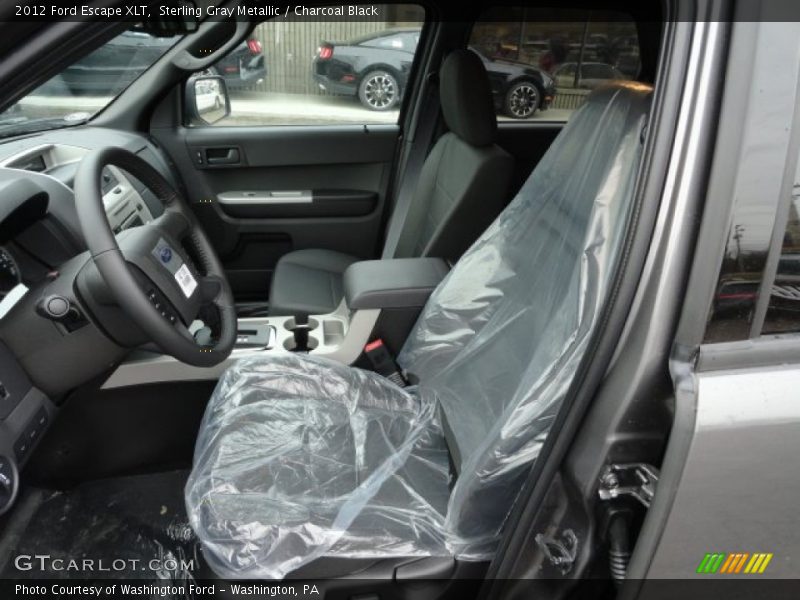 Sterling Gray Metallic / Charcoal Black 2012 Ford Escape XLT
