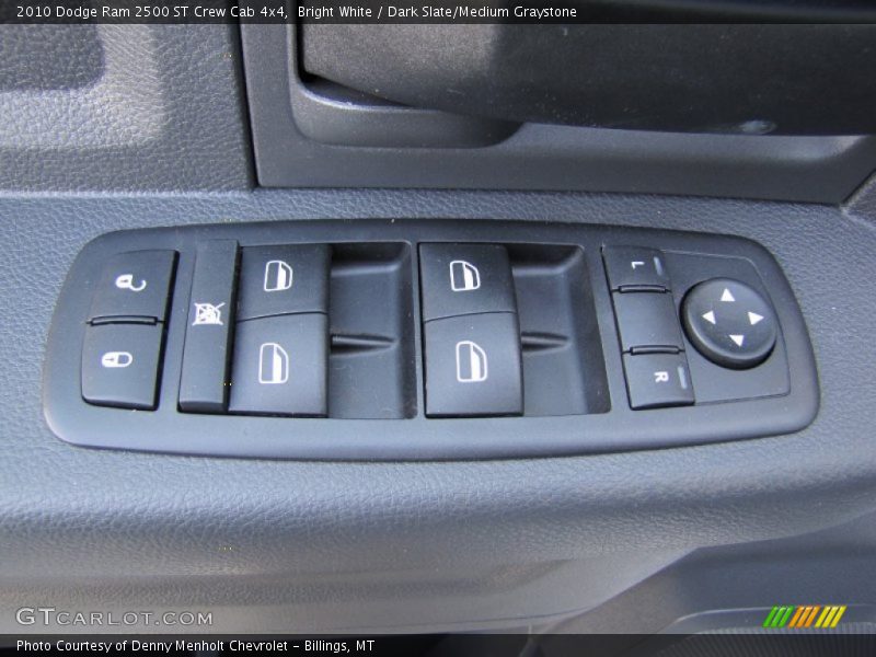 Bright White / Dark Slate/Medium Graystone 2010 Dodge Ram 2500 ST Crew Cab 4x4