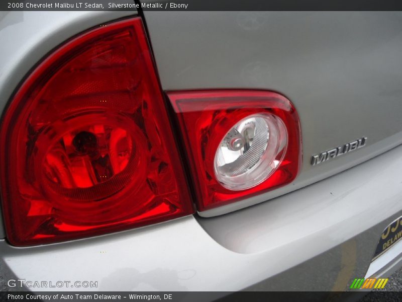 Silverstone Metallic / Ebony 2008 Chevrolet Malibu LT Sedan