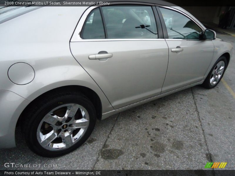 Silverstone Metallic / Ebony 2008 Chevrolet Malibu LT Sedan