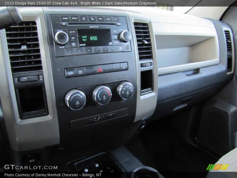 Bright White / Dark Slate/Medium Graystone 2010 Dodge Ram 2500 ST Crew Cab 4x4