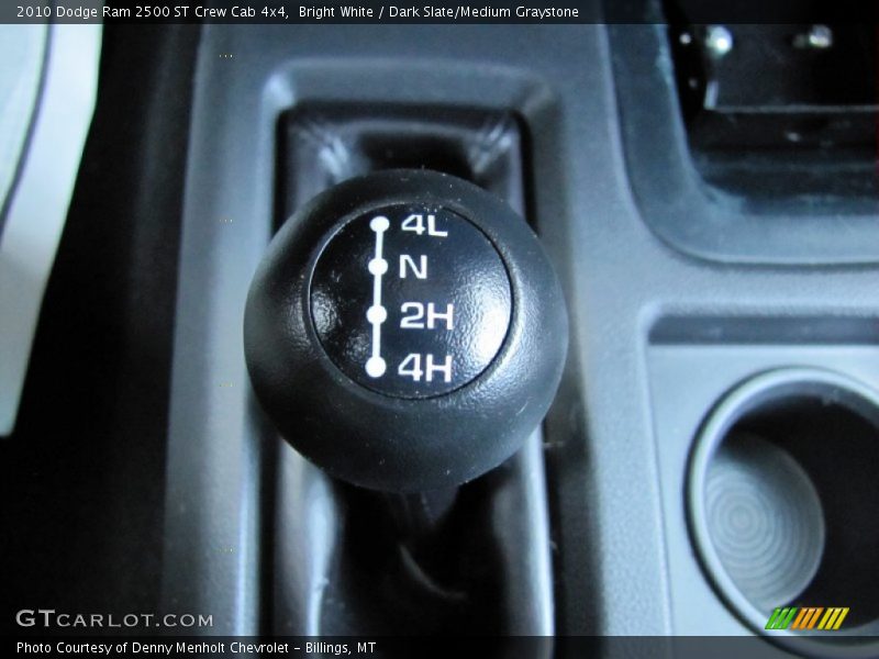 Bright White / Dark Slate/Medium Graystone 2010 Dodge Ram 2500 ST Crew Cab 4x4