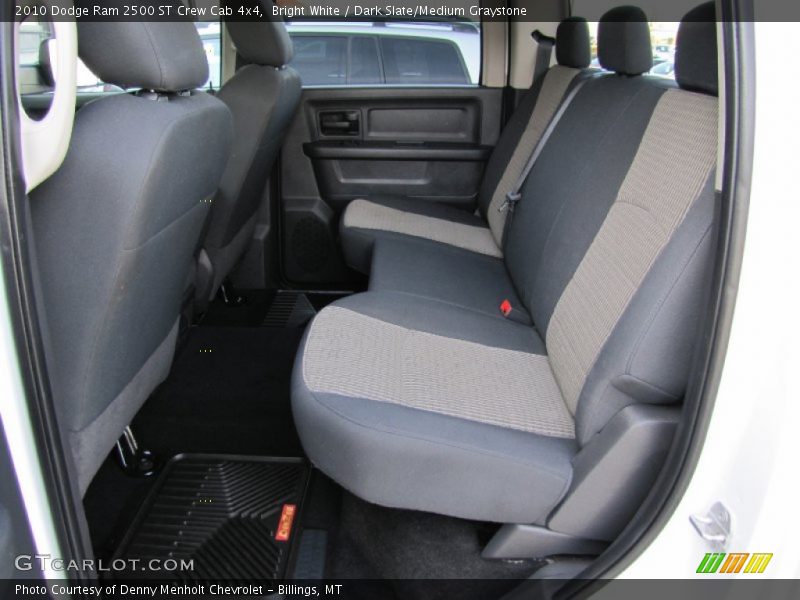 Bright White / Dark Slate/Medium Graystone 2010 Dodge Ram 2500 ST Crew Cab 4x4