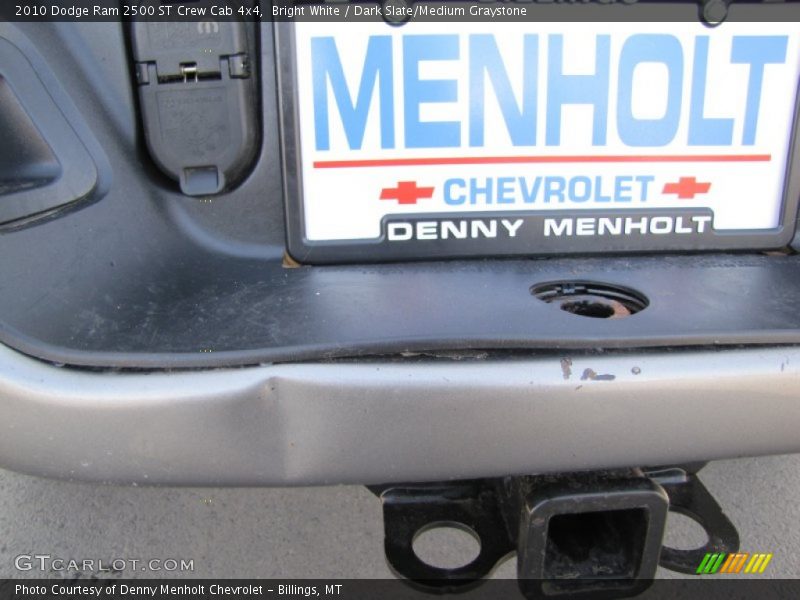 Bright White / Dark Slate/Medium Graystone 2010 Dodge Ram 2500 ST Crew Cab 4x4