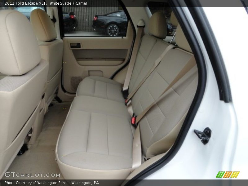 White Suede / Camel 2012 Ford Escape XLT