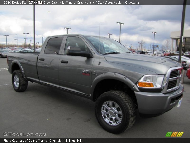 Mineral Gray Metallic / Dark Slate/Medium Graystone 2010 Dodge Ram 2500 SLT Crew Cab 4x4