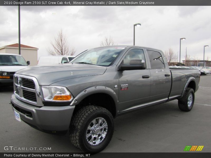 Mineral Gray Metallic / Dark Slate/Medium Graystone 2010 Dodge Ram 2500 SLT Crew Cab 4x4