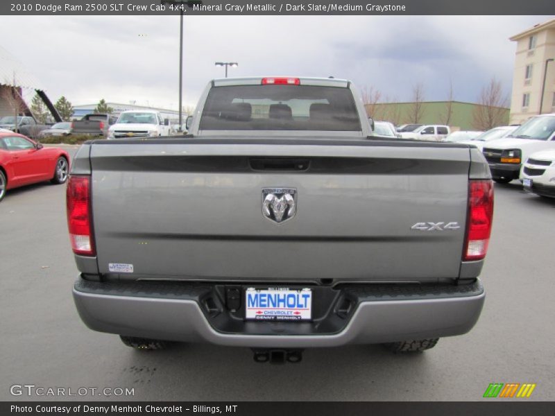 Mineral Gray Metallic / Dark Slate/Medium Graystone 2010 Dodge Ram 2500 SLT Crew Cab 4x4