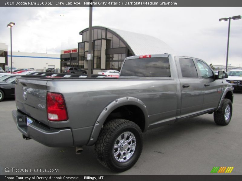 Mineral Gray Metallic / Dark Slate/Medium Graystone 2010 Dodge Ram 2500 SLT Crew Cab 4x4