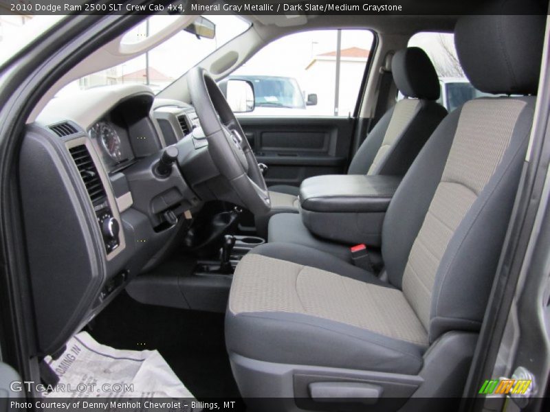 Mineral Gray Metallic / Dark Slate/Medium Graystone 2010 Dodge Ram 2500 SLT Crew Cab 4x4