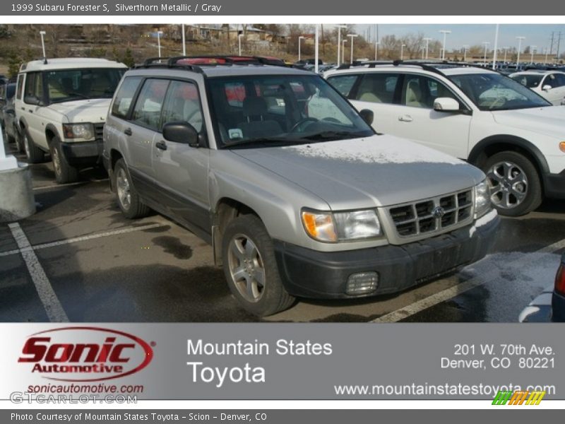 Silverthorn Metallic / Gray 1999 Subaru Forester S