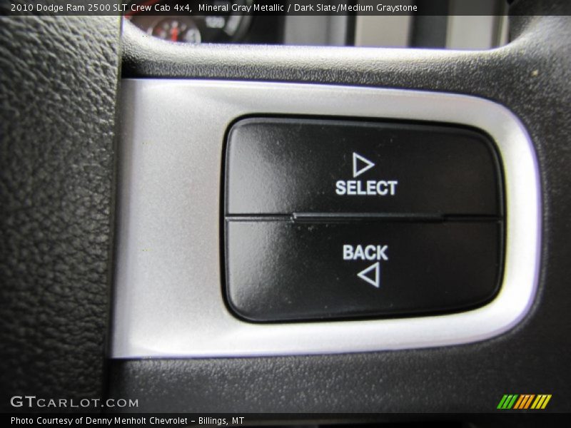 Mineral Gray Metallic / Dark Slate/Medium Graystone 2010 Dodge Ram 2500 SLT Crew Cab 4x4