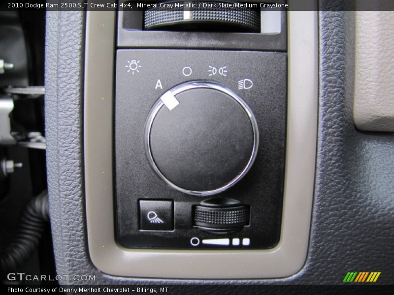Mineral Gray Metallic / Dark Slate/Medium Graystone 2010 Dodge Ram 2500 SLT Crew Cab 4x4