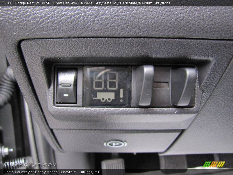Mineral Gray Metallic / Dark Slate/Medium Graystone 2010 Dodge Ram 2500 SLT Crew Cab 4x4