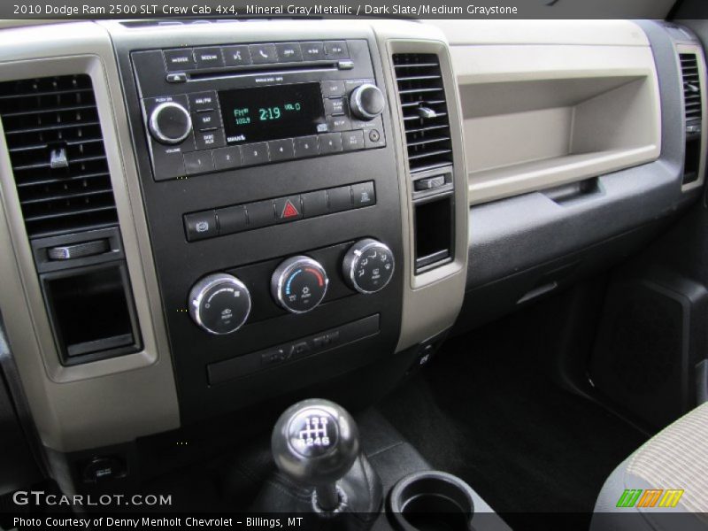 Mineral Gray Metallic / Dark Slate/Medium Graystone 2010 Dodge Ram 2500 SLT Crew Cab 4x4
