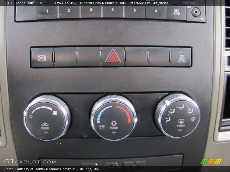 Mineral Gray Metallic / Dark Slate/Medium Graystone 2010 Dodge Ram 2500 SLT Crew Cab 4x4