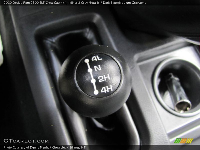 Mineral Gray Metallic / Dark Slate/Medium Graystone 2010 Dodge Ram 2500 SLT Crew Cab 4x4