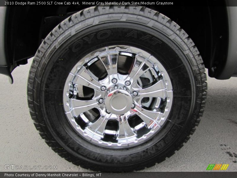 Mineral Gray Metallic / Dark Slate/Medium Graystone 2010 Dodge Ram 2500 SLT Crew Cab 4x4