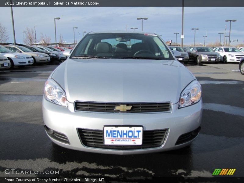 Silver Ice Metallic / Ebony 2011 Chevrolet Impala LT