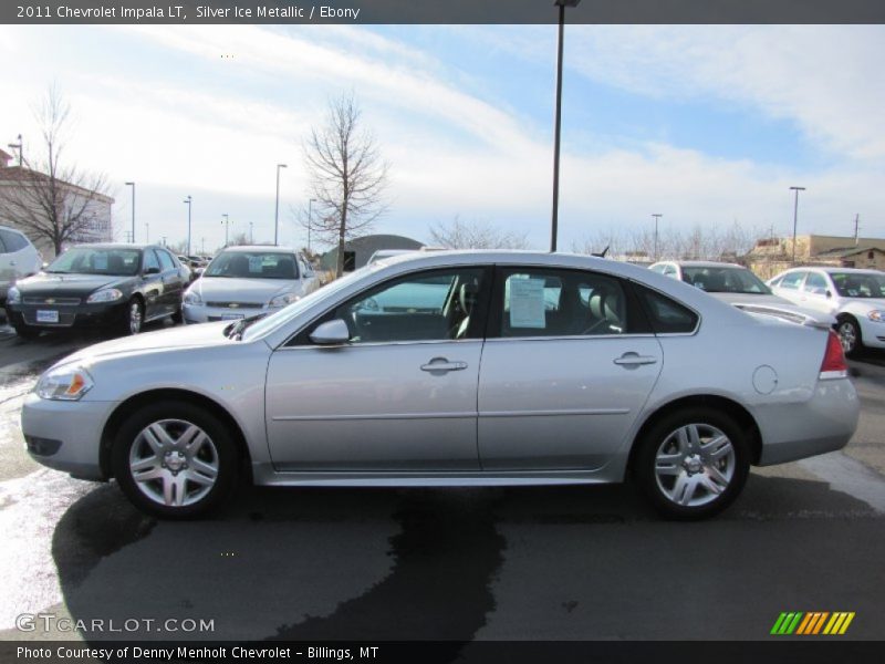 Silver Ice Metallic / Ebony 2011 Chevrolet Impala LT