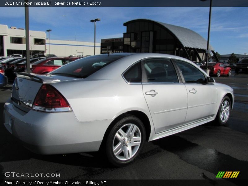 Silver Ice Metallic / Ebony 2011 Chevrolet Impala LT