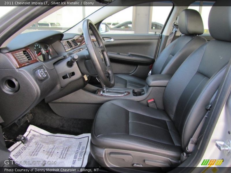 Silver Ice Metallic / Ebony 2011 Chevrolet Impala LT