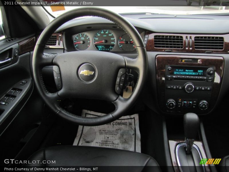 Silver Ice Metallic / Ebony 2011 Chevrolet Impala LT