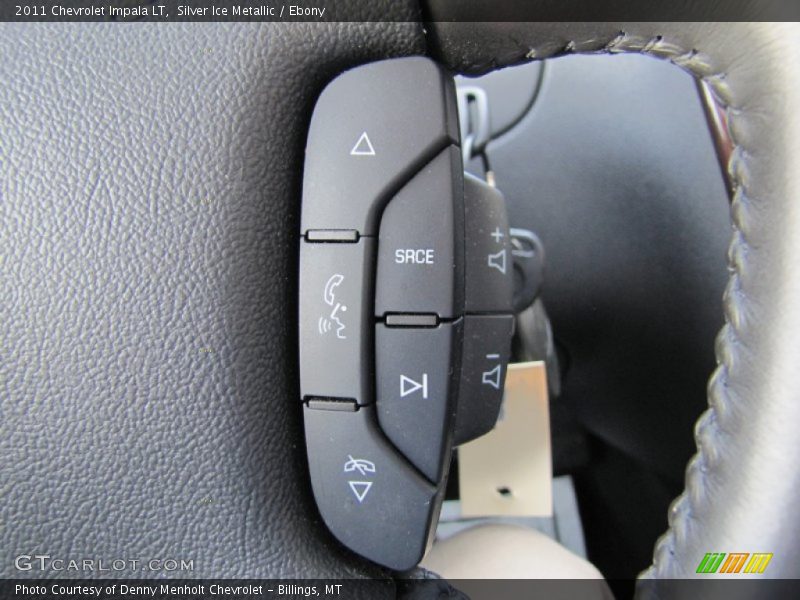 Silver Ice Metallic / Ebony 2011 Chevrolet Impala LT