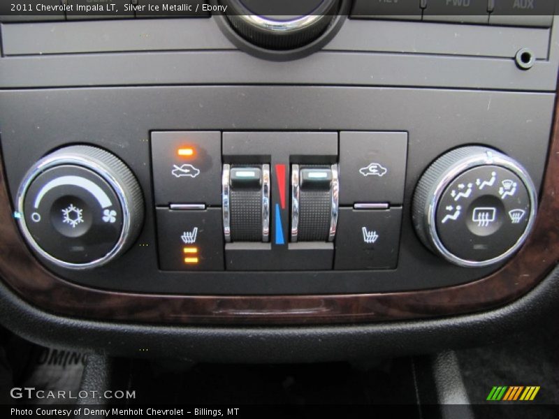 Silver Ice Metallic / Ebony 2011 Chevrolet Impala LT
