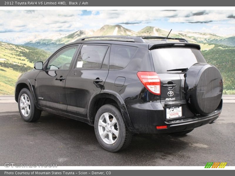 Black / Ash 2012 Toyota RAV4 V6 Limited 4WD