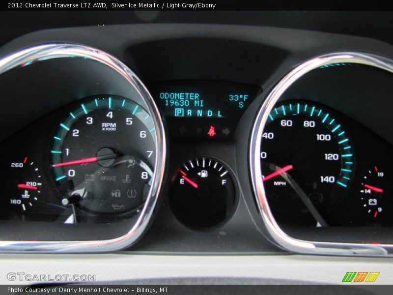  2012 Traverse LTZ AWD LTZ AWD Gauges