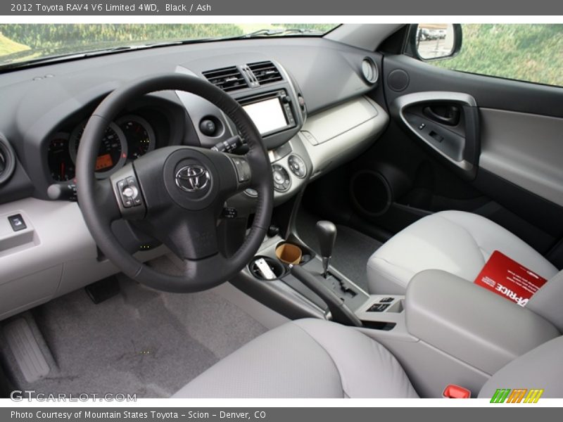 Black / Ash 2012 Toyota RAV4 V6 Limited 4WD