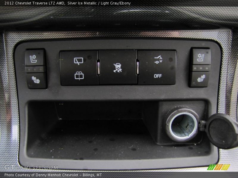Controls of 2012 Traverse LTZ AWD