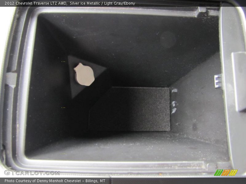 Silver Ice Metallic / Light Gray/Ebony 2012 Chevrolet Traverse LTZ AWD