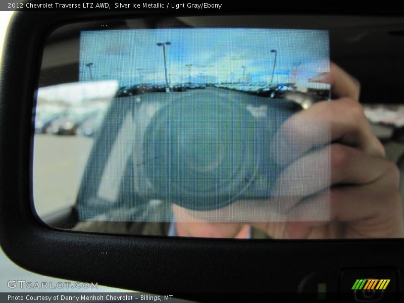 Silver Ice Metallic / Light Gray/Ebony 2012 Chevrolet Traverse LTZ AWD