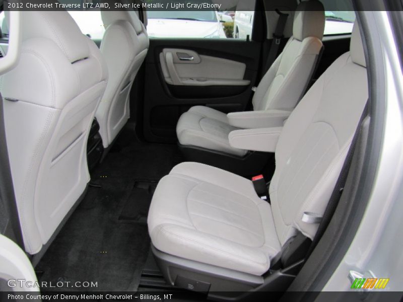 Rear Seat of 2012 Traverse LTZ AWD