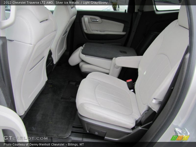 Rear Seat of 2012 Traverse LTZ AWD