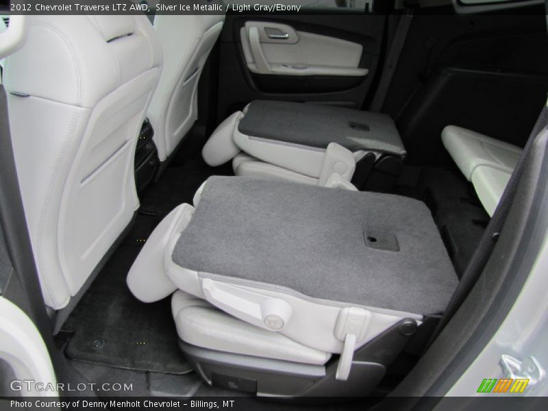 Rear Seat of 2012 Traverse LTZ AWD