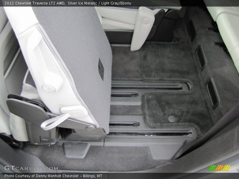 Rear Seat of 2012 Traverse LTZ AWD