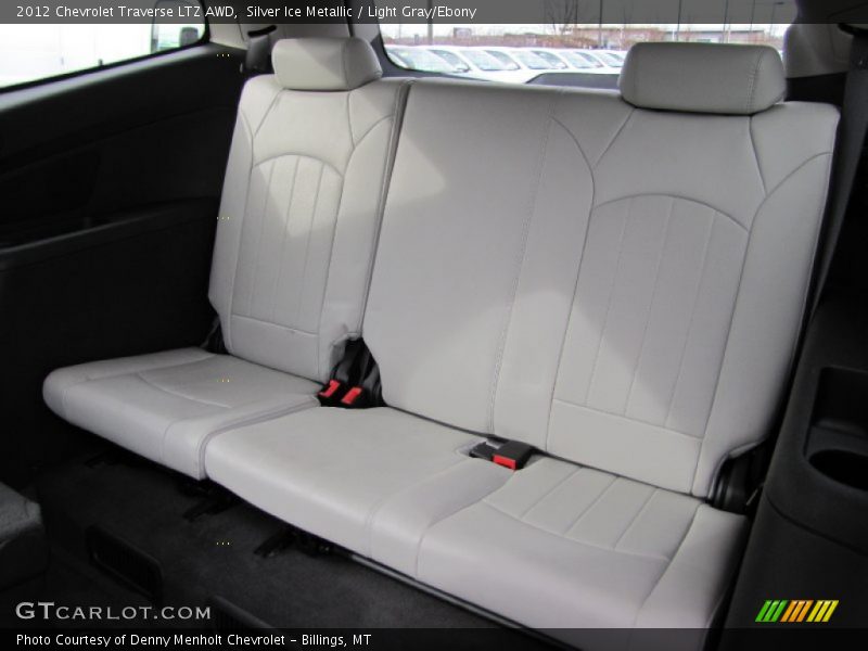 Rear Seat of 2012 Traverse LTZ AWD
