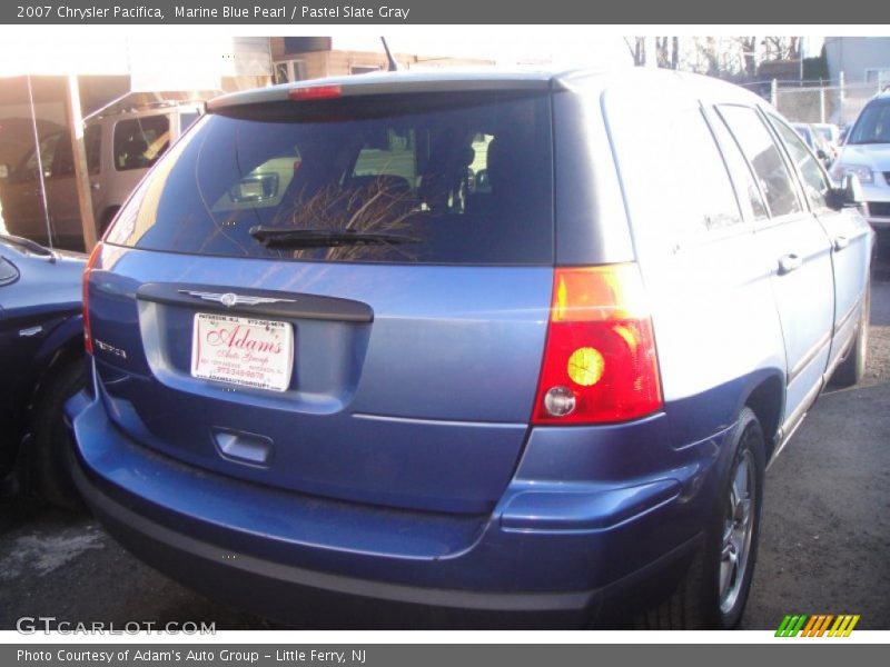 Marine Blue Pearl / Pastel Slate Gray 2007 Chrysler Pacifica