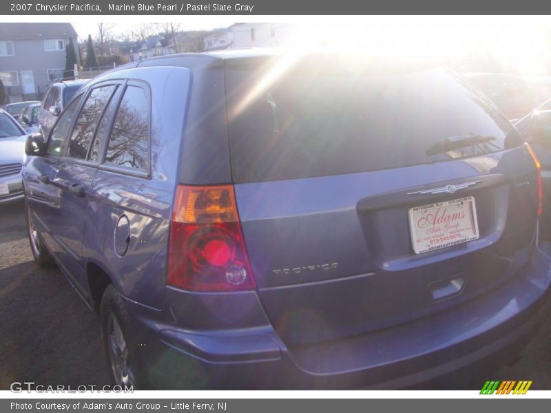 Marine Blue Pearl / Pastel Slate Gray 2007 Chrysler Pacifica