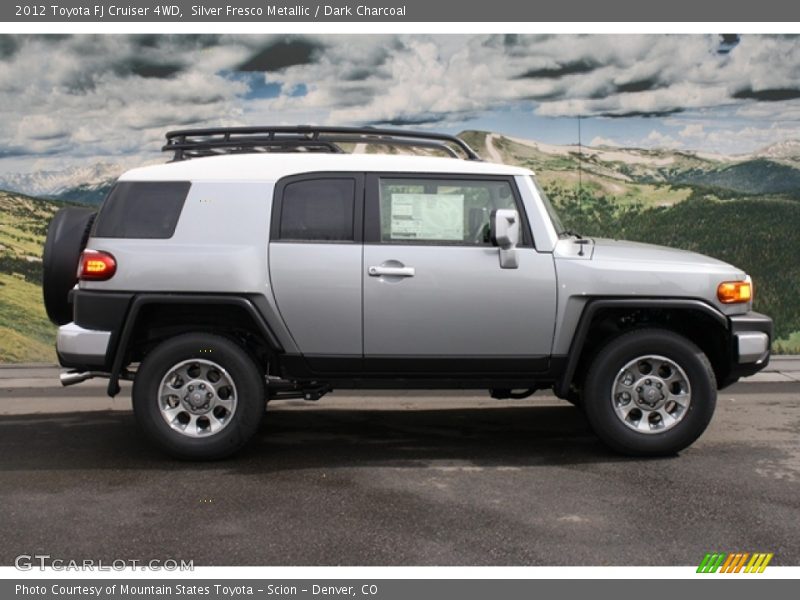  2012 FJ Cruiser 4WD Silver Fresco Metallic
