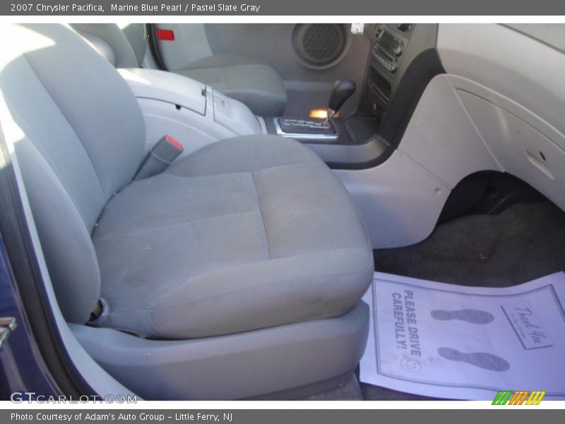 Marine Blue Pearl / Pastel Slate Gray 2007 Chrysler Pacifica