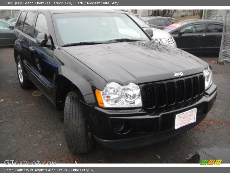 Black / Medium Slate Gray 2006 Jeep Grand Cherokee Laredo 4x4